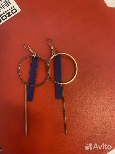 Серьги бижутерия