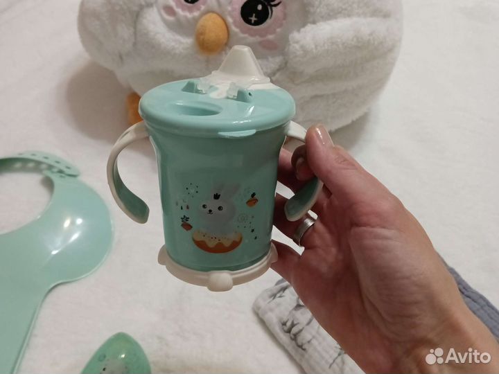 Детские принадлежности, поильники, ниблер