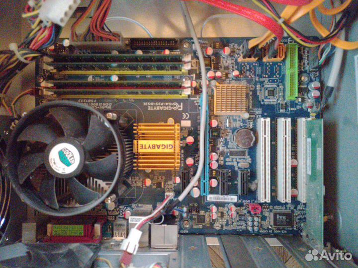 Компьютер Intel Core2Duo E6750 6Гб можно по частя