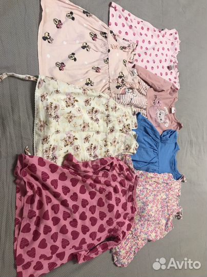 Платье для девочки 74 86