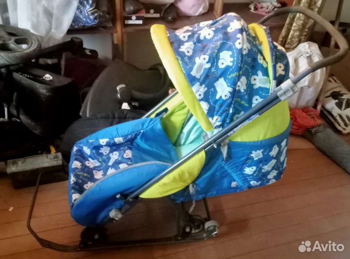 Детские зимние санки