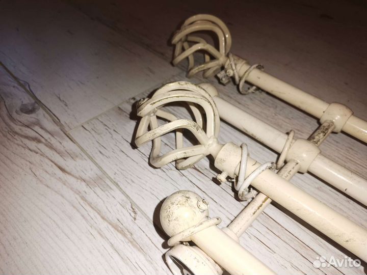 Карниз для штор (гардина) 2.4 м (металл)