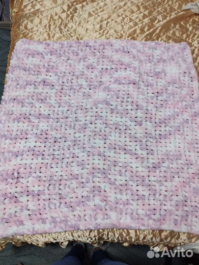 Плед детский плюшевый