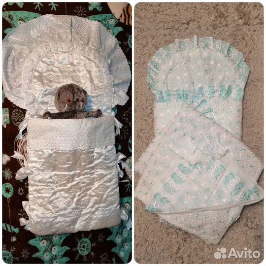 Конверт на выписку летний