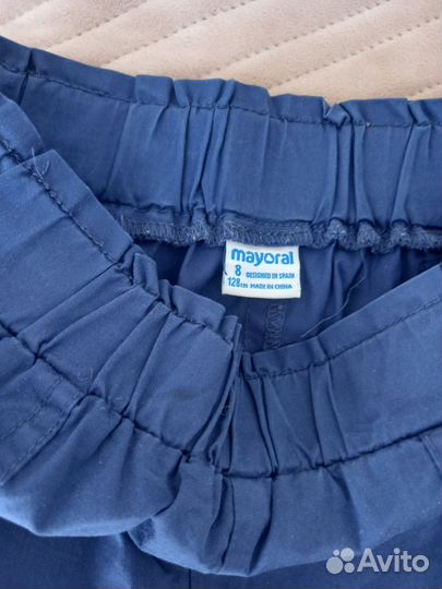 Летний костюм для девочки р. 128 Mayoral