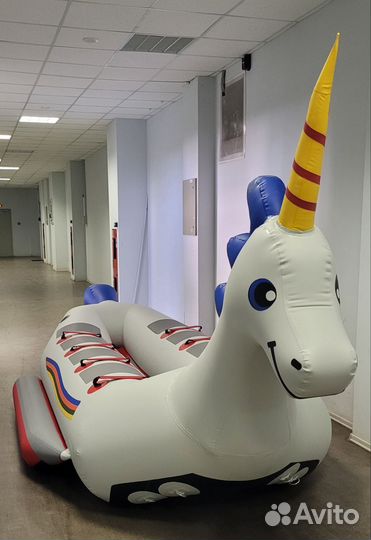 Водный дубль-банан Единорог