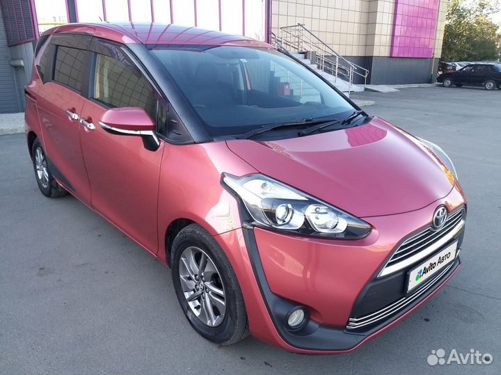 Toyota Sienta 1.5 CVT, 2017, 89 000 км