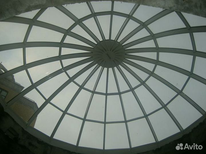 Панорамные купола стеклянные