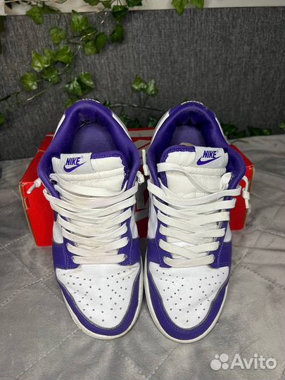 Кроссовки Nike dunk purple оригинал
