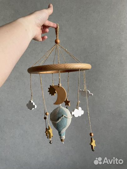 Мобиль на кроватку Mobil Wood