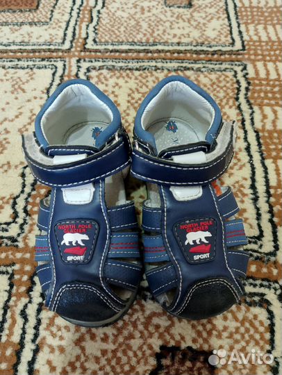 Сандалии для мальчика 21 размер