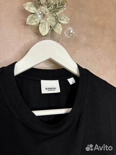 Футболка Burberry Logo Print Black Оригинал