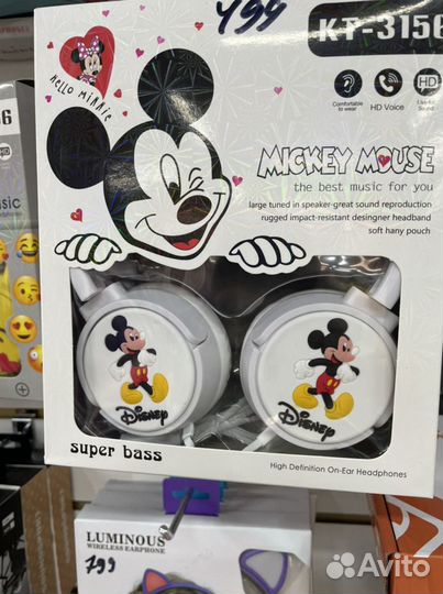 Детские проводные наушники