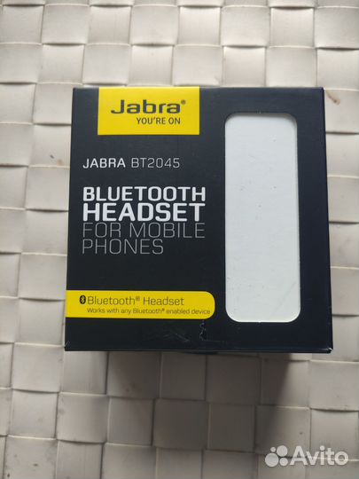 Беспроводная блютуз гарнитура jabra