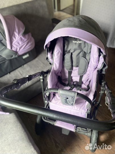Коляска 2 в 1 Babyton Rocky Purple