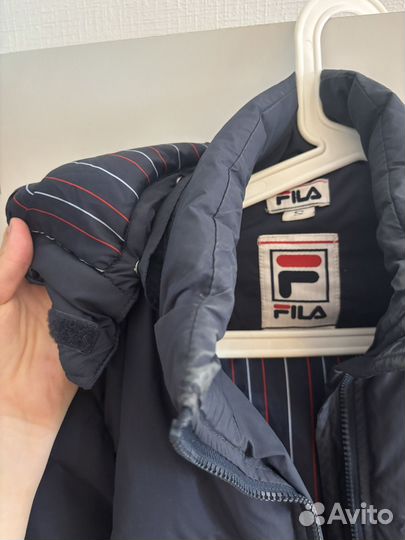 Пуховик fila женский