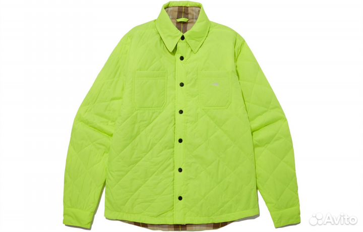 THE north face Quilted Jacket Unisex Neon Green (XXL)(93)