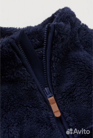 Новая плюшевая флисовая толстовка куртка 68р H&M