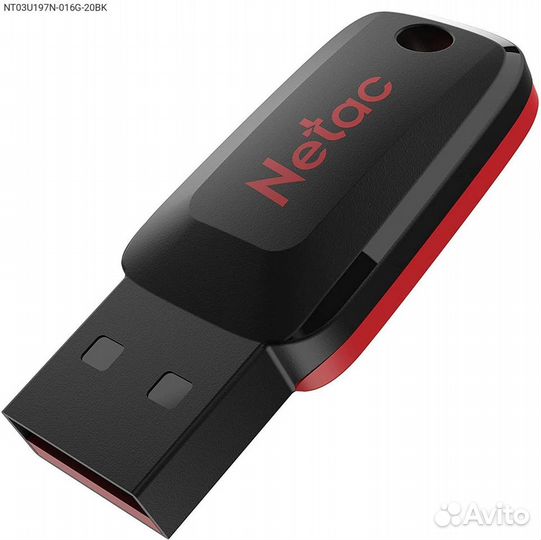 NT03U197N-016G-20BK, USB накопитель Netac U197 USB