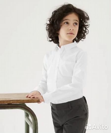 Рубашка белая Mark Spenser 8-9 лет