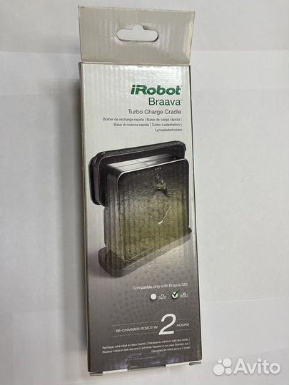 Турбо-зарядная база для Braava 390Т (черная)