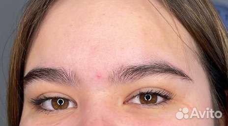 Оформление бровей