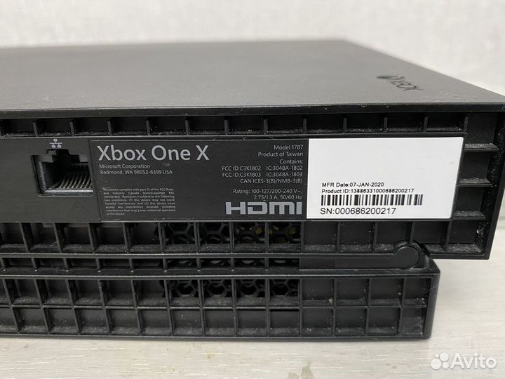 Xbox one X 1tb