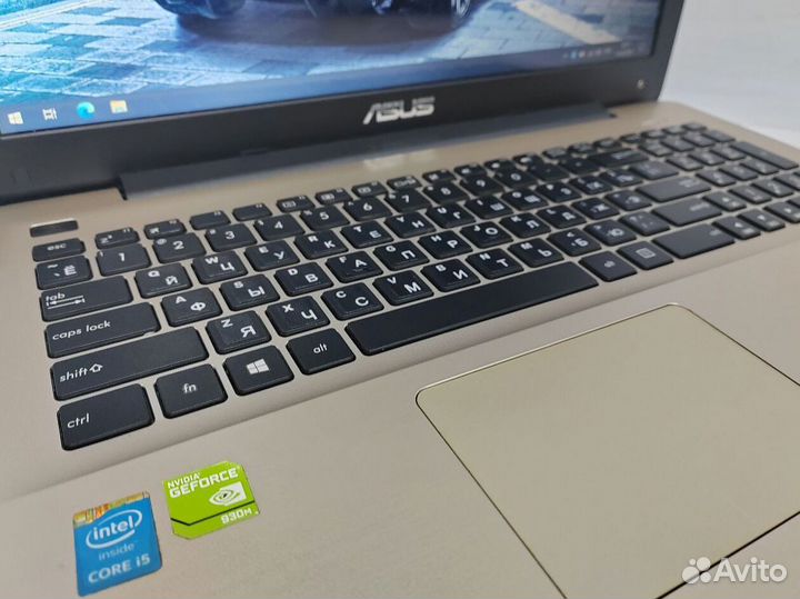 Игровой ноутбук Asus с i5 и SSD240 для игр Обмен