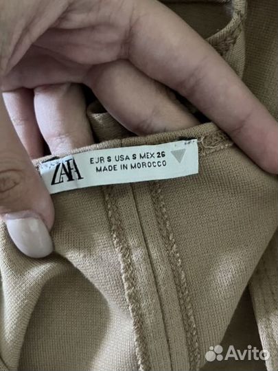 Летнее платье миди zara