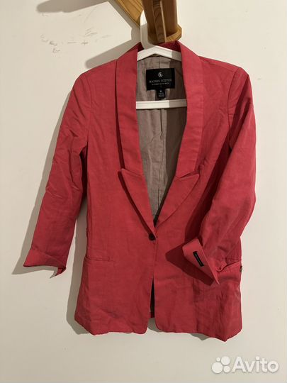 Пиджак maison scotch красный