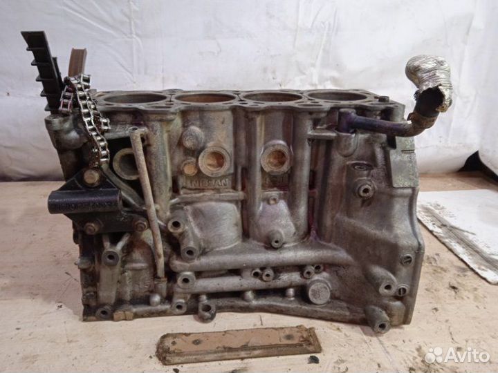 Блок двигателя Nissan Primera P11 SR20DE 1999