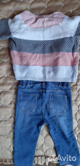 Кофта джегинсы H&M 74 размер