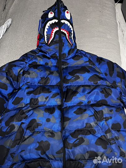 Пуховик куртка Bape оригинал