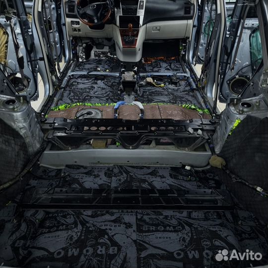 Шумоизоляция авто