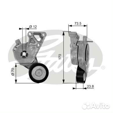 Ролик натяжной приводного ремня