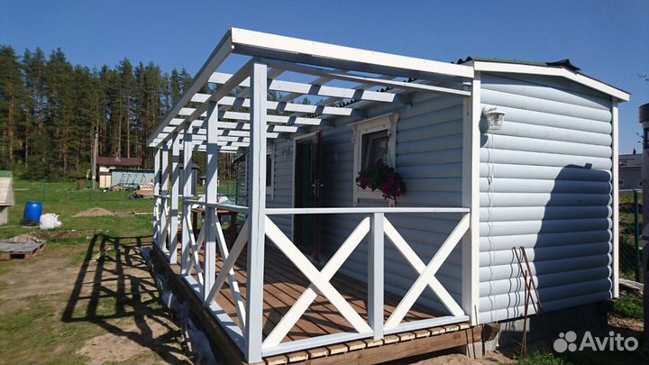 Домик дачный бытовка
