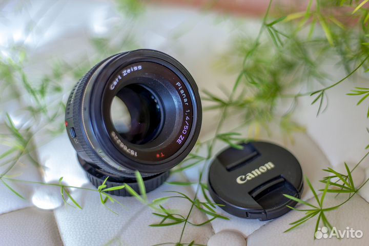 Автофокусный Carl Zeiss Planar 50mm 1.4 на Canon