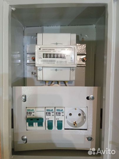 Услуги электрика