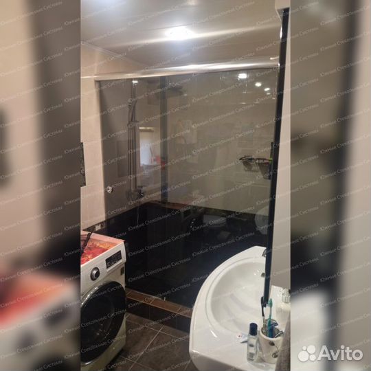 Душевое ограждение с откатной дверью