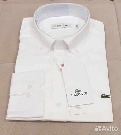 Рубашка Lacoste хлопок р.44,46,48,50,52