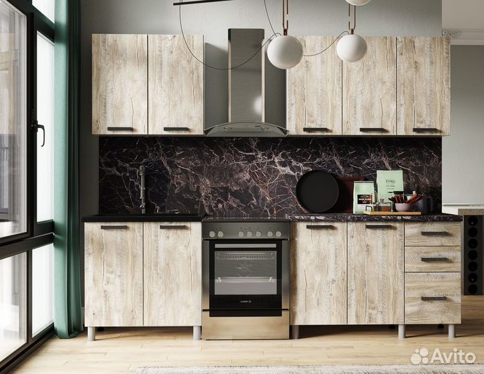 Кухня современная 2 метра