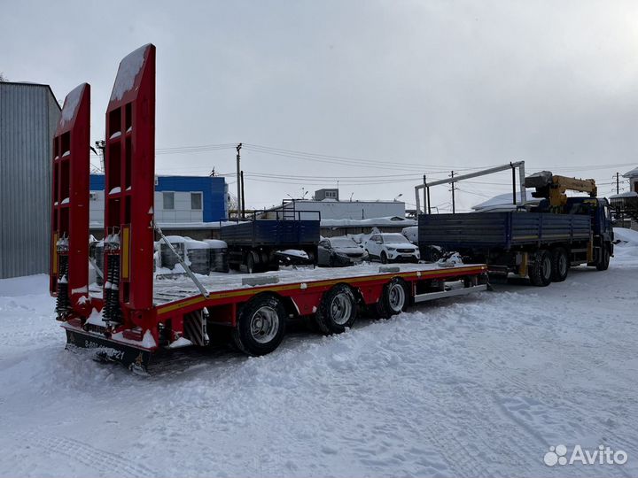 Прицеп трал (тяжеловоз) МегаТрон 49003Т, 2024