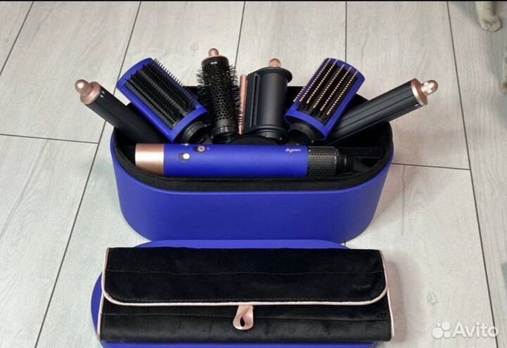 Стайлер dyson complete long hs05 новый vinca blue