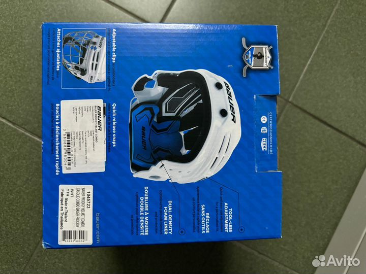 Хоккейный шлем детский bauer re-akt