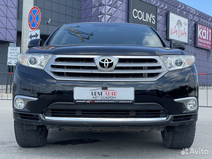Toyota Highlander, 2012