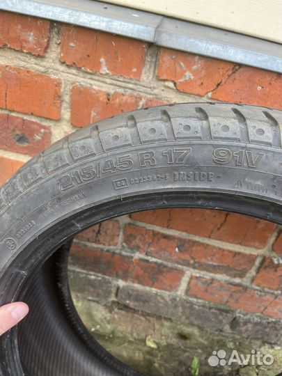 Continental ContiSportContact 2 215/45 R17 91V