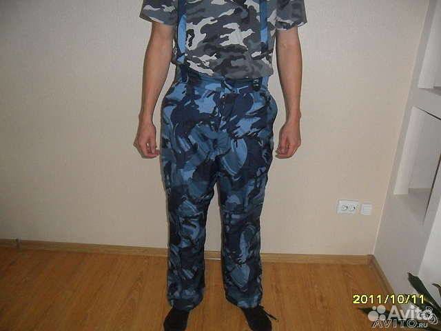Зимние теплые камуфлированные костюмы