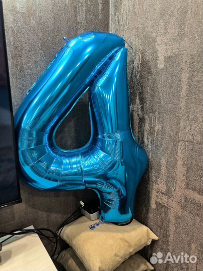 Воздушный шары с цифрой