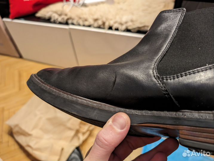 Ботинки челси clarks