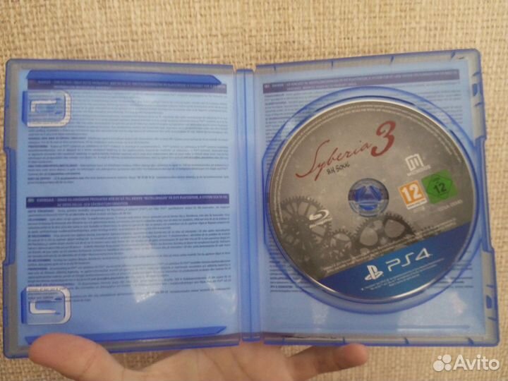 Диски на ps4 Syberia 3 (Сибирия)(Сибирь)